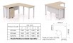 Freestanding Desk SQ1566L
